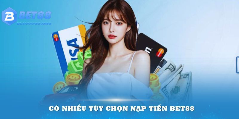 Nhiều cách thức nạp tiền cho bạn chọn